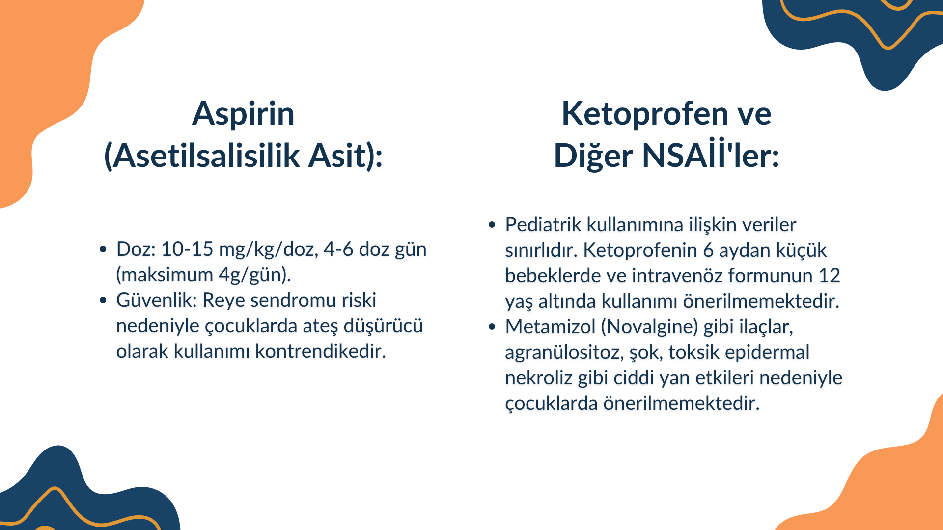 Ateş ve Ateş Düşürücü İlaçlar