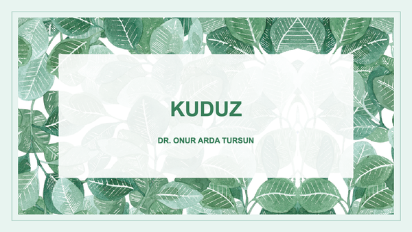 Kuduz ve Kuduz Hastasına Yaklaşım